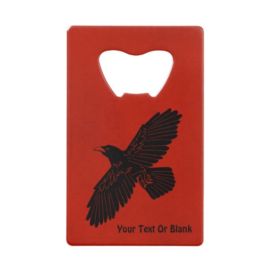 Corbeau rouge (Devant)