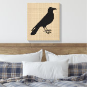 Corbeau sur toile (Insitu(Chambre))