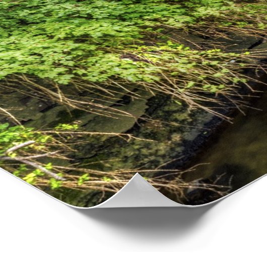 Corbett's Glem Waterfall Poster (Hoek)