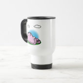 Corbin Travel Mug met cloudgazing Reisbeker (Voorkant links)