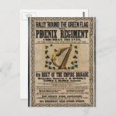 Corcoran Zouaves Briefkaart (Voorkant / Achterkant)