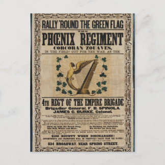 Corcoran Zouaves Briefkaart