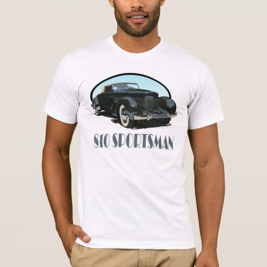 Cord 810 Sportsman T-shirt (Voorkant)