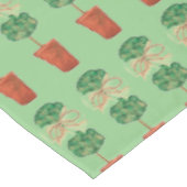 Corde beige de Noël verte Nappe opiacée (Angle)