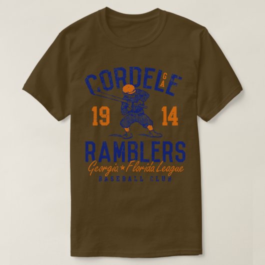 Cordele Ramblers T-shirt (Design voorkant)