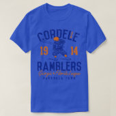 Cordele Ramblers T-shirt (Design voorkant)