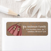 Cordes d'arpon Étiquettes de adresse de Cuisine Ap (En situation)