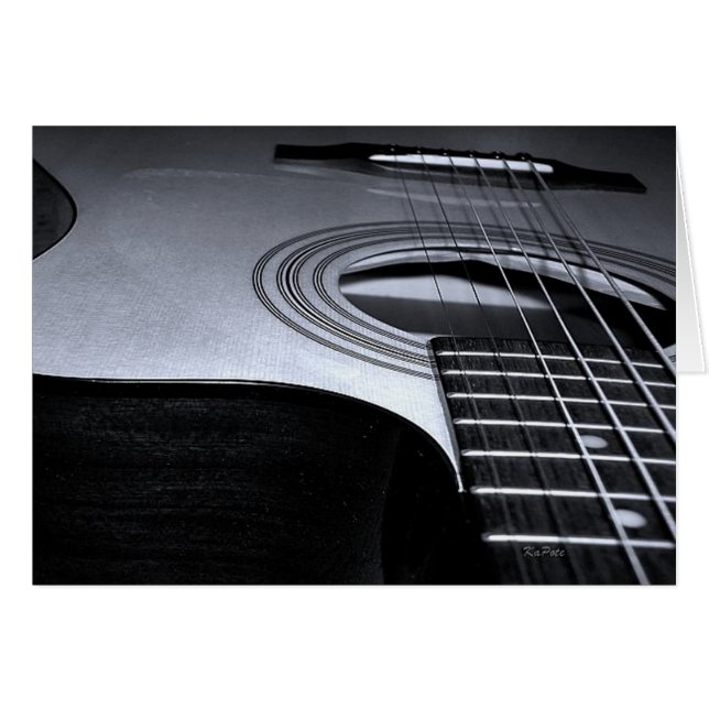 Cordes de guitare acoustique (Devant horizontal)