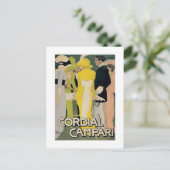 Cordial Campari 2 Briefkaart (Staand voorkant)