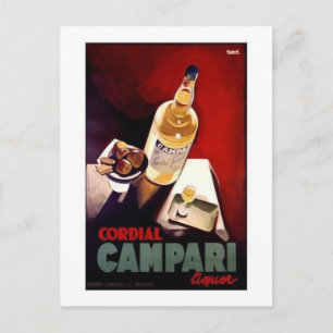Cordial Campari Briefkaart