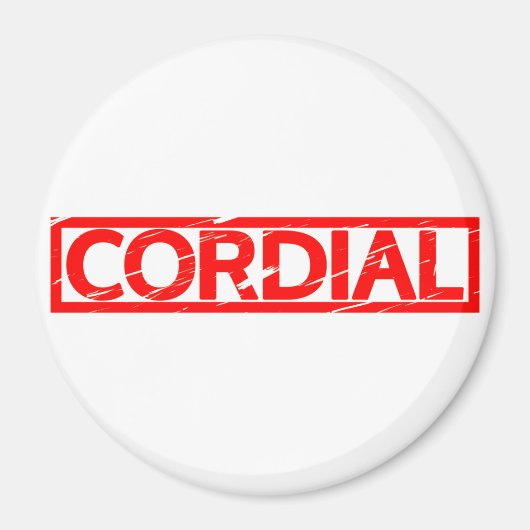 Cordial Stamp Magneet (Voorkant)