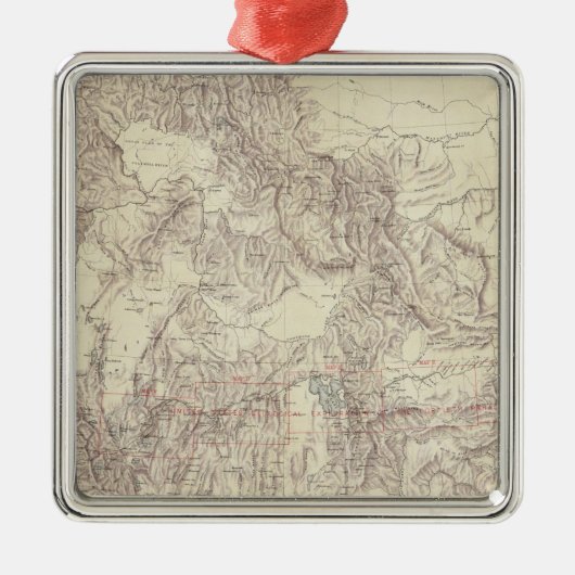 Cordilleras Metalen Ornament (Voorkant)