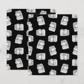 cordions Fun Music Art Design Black (Voorkant / Achterkant)