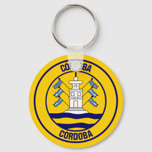 Córdoba Round Emblem Sleutelhanger