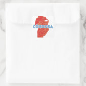 Cordoba Vierkante Sticker (Tas)