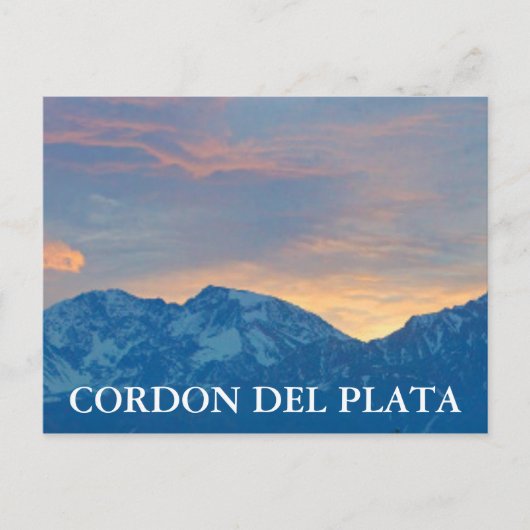 Cordon Del Plata Briefkaart (Voorkant)