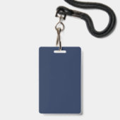 Cordon pour Badge de Photo d'Identité de l'Employé (Arrière avec lanière)