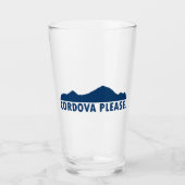 Cordova Alaska alsjeblieft Glas (Voorkant)