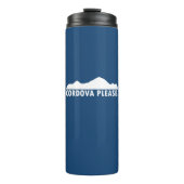 Cordova Alaska alsjeblieft Thermosbeker (Voorkant)
