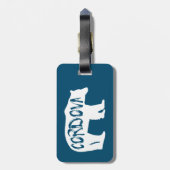 Cordova Alaska Beer Bagagelabel (Achterkant verticaal)