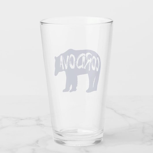 Cordova Alaska Beer Glas (Achterkant)