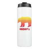Cordova Alaska Regenboog Beer Thermosbeker (Voorkant)