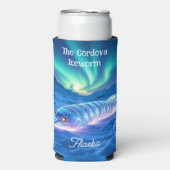 Cordova Iceworm Alaska Keepsake Souvenir (Seltzer Voorkant)