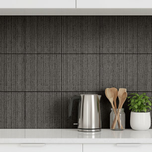 Corduroy Beton Gestreepte Textuur Espresso ID1286 Tegeltje