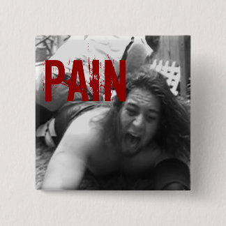 CoRe pAIN Vierkante Button 5,1 Cm