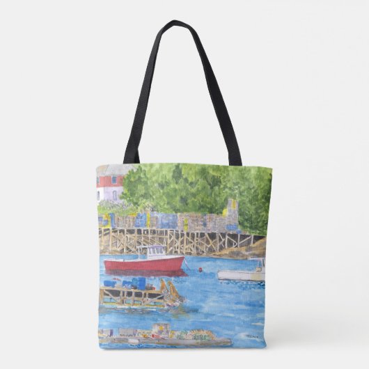 Corea Maine Canvas tas (Achterkant)