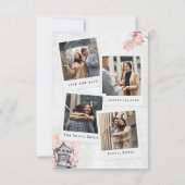 Corée | Carte Itinéraire De Mariage De Destination (Dos)