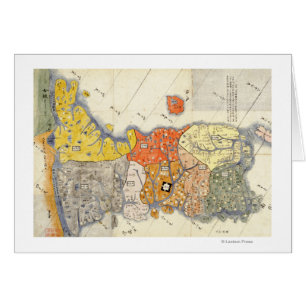 Corée du Nord et Corée du SudCarte panoramique