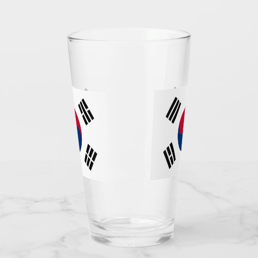 CORÉE DU SUD BIÈRE VERRE  (Gauche)