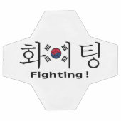 Corée du Sud hangul de combat et supporter de drap (Plat)