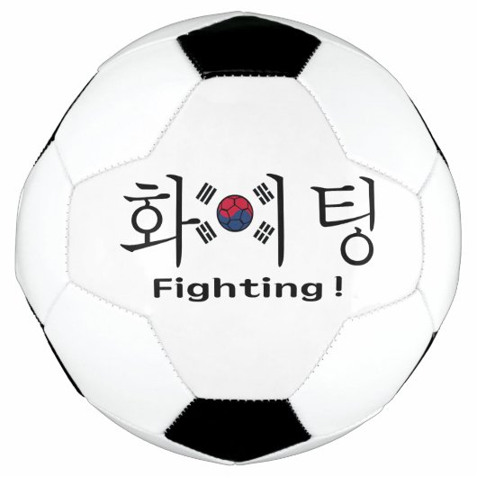 Corée du Sud hangul de combat et supporter de drap (Devant)