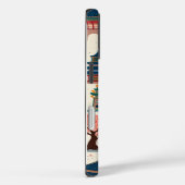 Corée Wave Design iPhone 16 Coque (Verso / Droite)