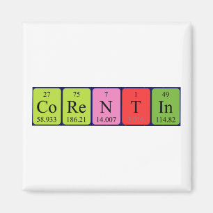 Corentin periodieke tabelnaam magneet