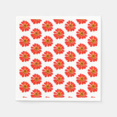 Coreoposis Flower Botanical Servet (Voorkant)