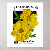 Coreopsis Poster (Voorkant)
