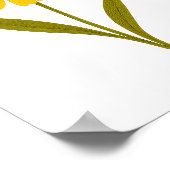 Coreopsis — vrolijkheid poster (Hoek)