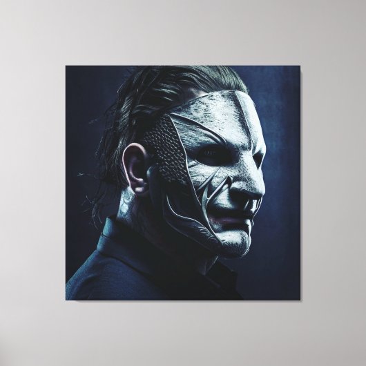 Corey Taylor Alternate Mask Custom Frame Canvas Afdruk (Voorkant)