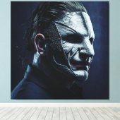 Corey Taylor Alternate Mask Custom Frame Canvas Afdruk (Insitu (Houten vloer))