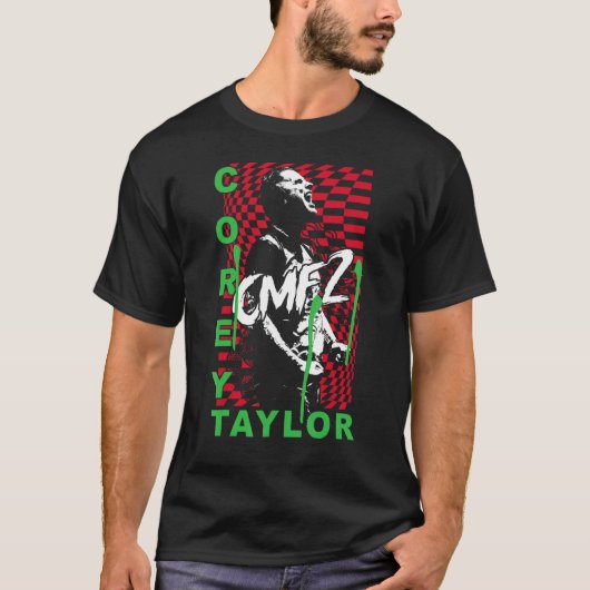 Corey Taylor - Checker T-shirt (Voorkant)