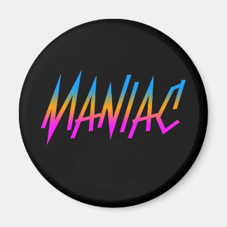 COREY TIGER 1980s RETRO MANIAC Magneet