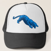 COREY TIGER 80's CROUCHED TIGER Trucker Pet (Voorkant)