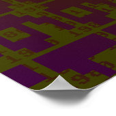 Corey Tiger 80s Electro Poster (Hoek)