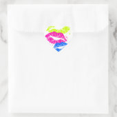 Corey Tiger 80s Lips & Stars Hart Sticker (Tas)