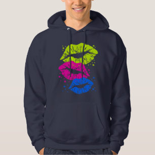 Corey Tiger 80s Lips & Stars Kisses Hoodie