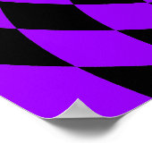 Corey Tiger 80's Op Art Poster (Hoek)