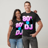 Corey Tiger 80s Retro 80s DJ T-Shirt (Unisexe)